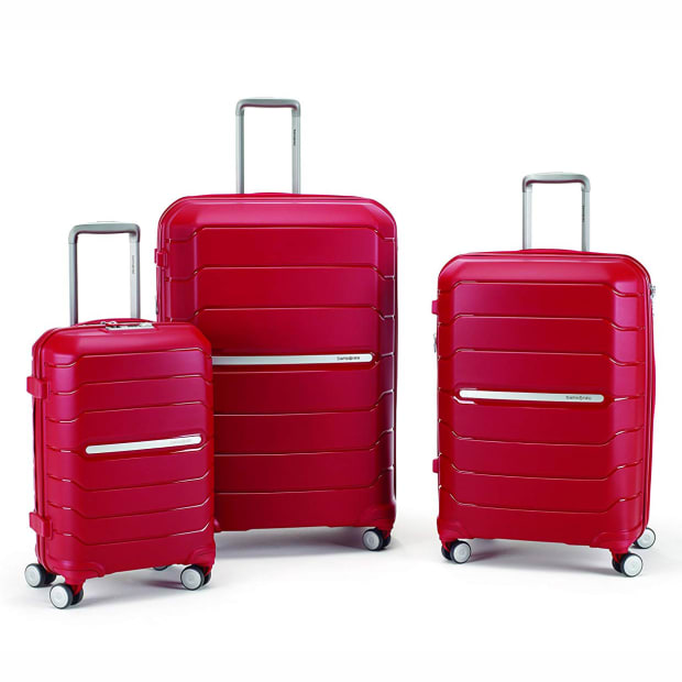 Samsonite Freeform 3Piece Nested Set Red AIR MILES