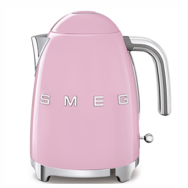 SMEG 50's Retro Style Aesthetic Electric Kettle - Pink #1