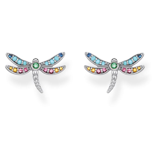 Thomas Sabo Sterling Silver Dragonfly Ear Studs #1