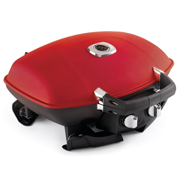 Napoleon TravelQ™ 285 Portable Gas Grill with Griddle - Red #1