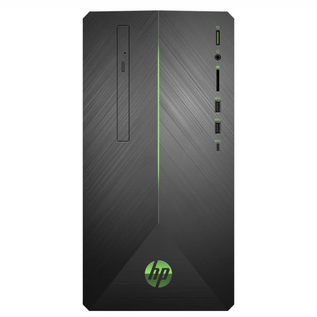 HP Pavilion 690-0019 Gaming Desktop PC with HP 2-Year Pickup and Return Desktop Service - (Monitor Not Included) #1