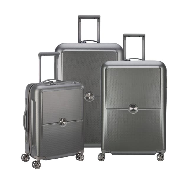 Delsey Turenne 3-Piece Luggage Set - Silver