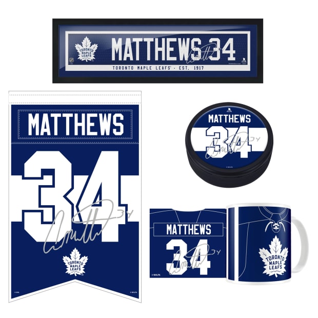 NHL Auston Matthews 4-Piece Fan Bundle