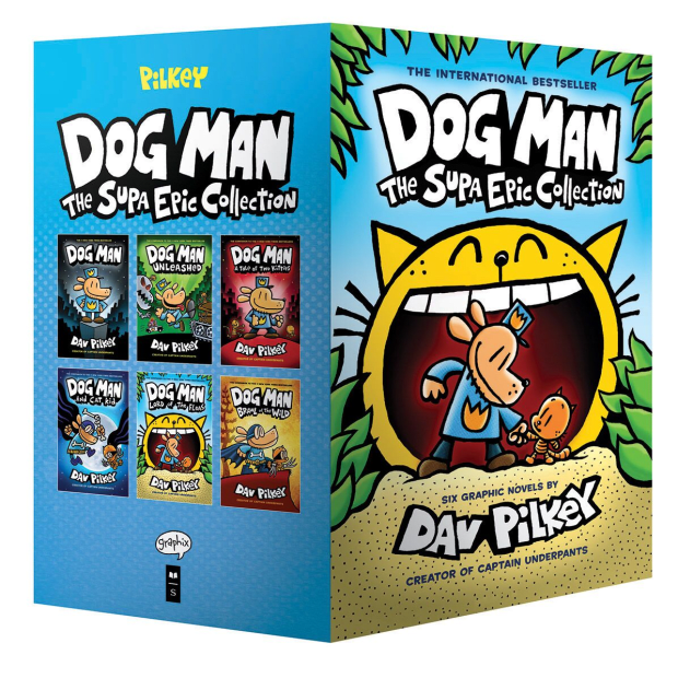 Dog Man: The Supa Epic Collection (Books #1-6) by Dav Pilkey