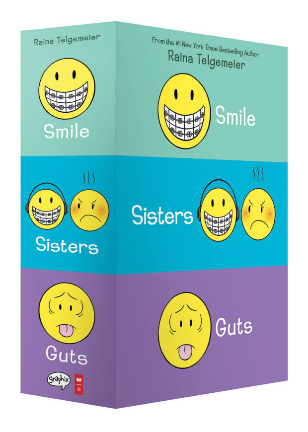 Smile Sisters and Guts: The Box Set by Raina Telgemeier