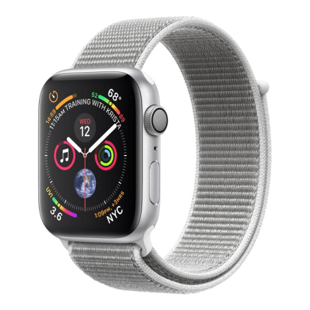 Apple Watch Series 4 -Silver Aluminum Case with Seashell Sport Loop - 40mm - GPS #1