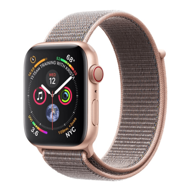 Apple Watch Series 4 - Gold Aluminum Case with Pink Sand