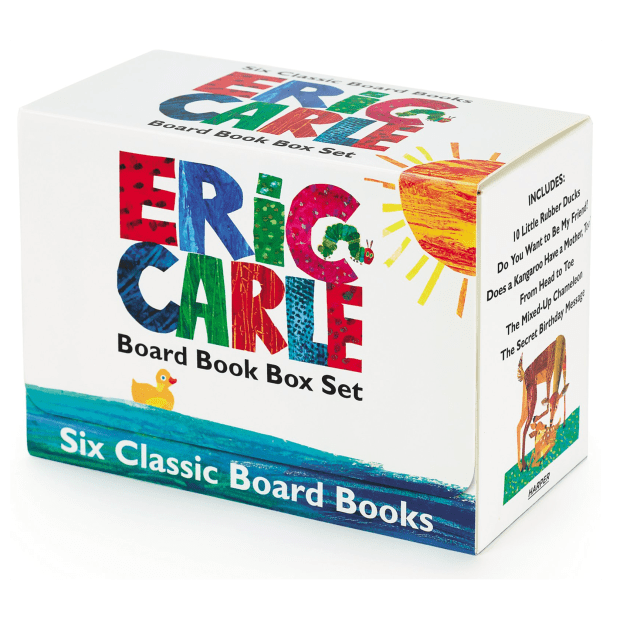 ERIC CARLE SIX CLASSIC BOARD BOOKS BOX SET by Eric Carle