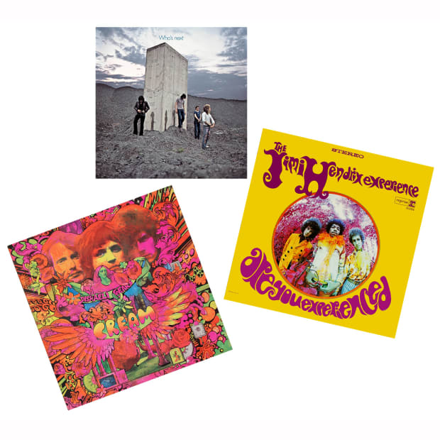 The Guitar Heroes Vinyl Collection - Are You Experienced Disraeli Gears and Who's Next #1