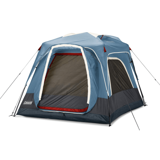 Coleman 3-Person Connecting Modular Tent with Fast Pitch Setup - Blue ...