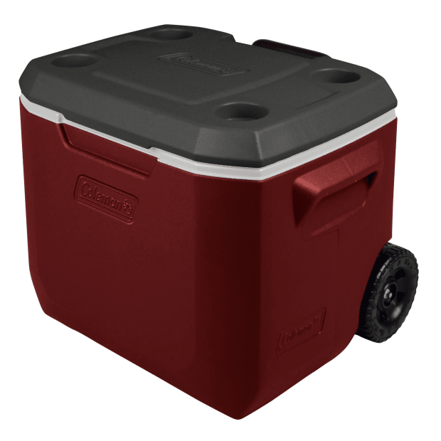 Coleman 50-Quart Xtreme® 5 Wheeled Cooler - Mahogany #1