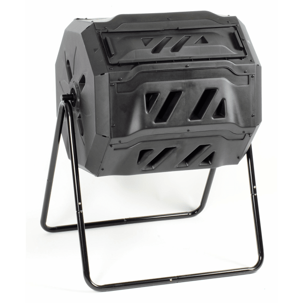 KoolScapes 42-Gallon Rotary 2 Chamber Composter #1