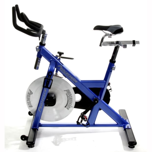 Progression Pro Club 24 Upright Spin Bike #1