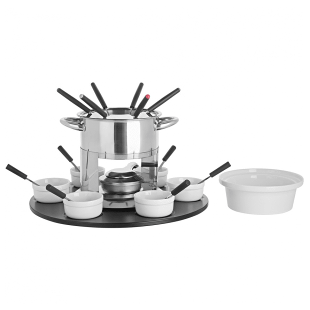 Trudeau® Laila 3-In-1 Fondue Set with Rotating Tray