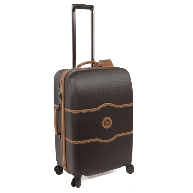 Delsey Chatelet Plus 24'' Spinner Trolley - Brown