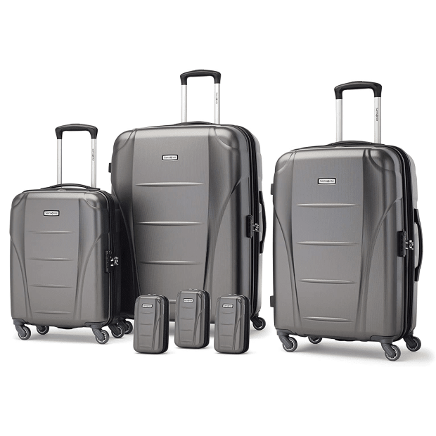 Samsonite Winfield NXT 6 Piece Luggage Set - Charcoal