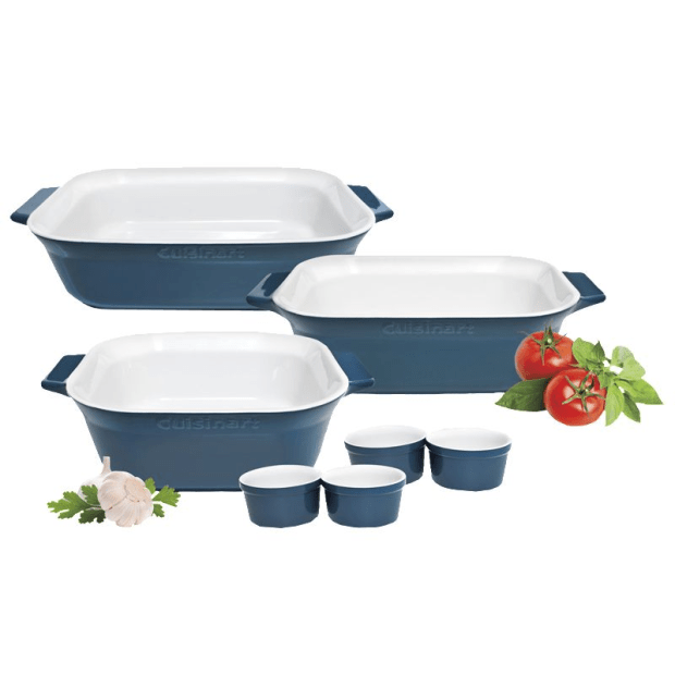 Cuisinart® Classic Collection 7-Piece Ceramic Bakeware