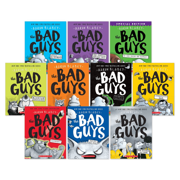 The Bad Guys: 10 Book Bundle | AIR MILES