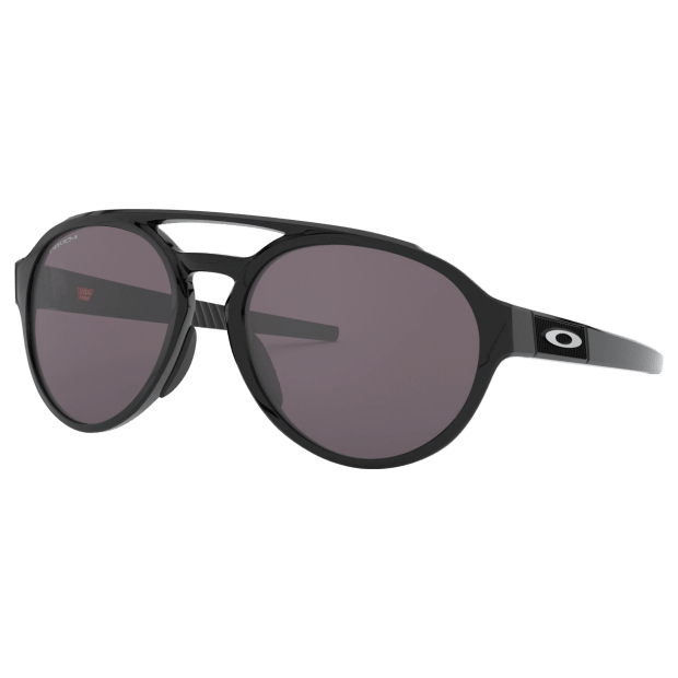 Oakley Forager Sunglasses - Polished Black Frame/Prizm Grey Lenses #1