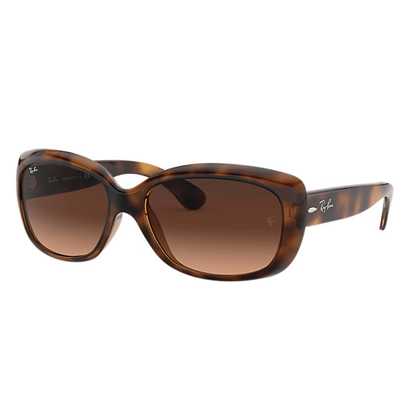 Ray-Ban Jackie Ohh Sunglasses - Tortoise/Pink-Brown Gradient #1