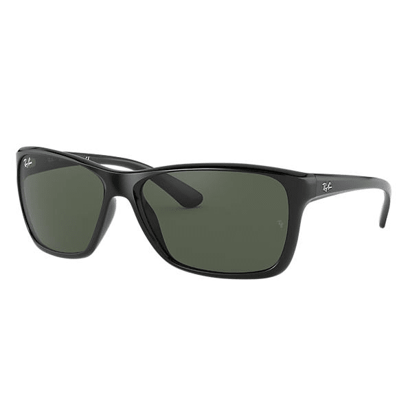 Ray-Ban RB4331 Sunglasses - Black/Green Classic G-15 #1