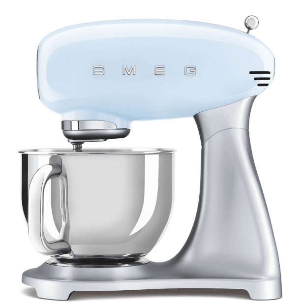 SMEG 50's Retro Style Aesthetic Stand Mixer - Pastel Blue #1