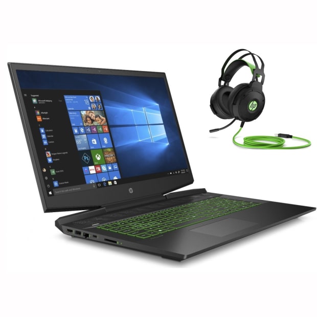 Get Hp Pavilion 17 Cd0030nr Gaming Laptop With Pavilion Gaming Headset And Other Computers Tablets Rewards At Airmiles Ca Get Free Shipping On All Rewards When You Use Miles