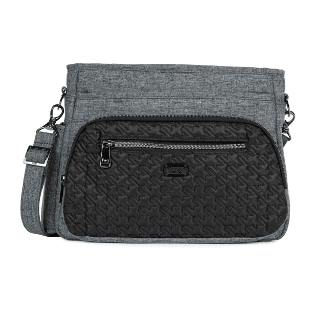 LUG® Shimmy SE Crossbody Bag - Heather Black #1