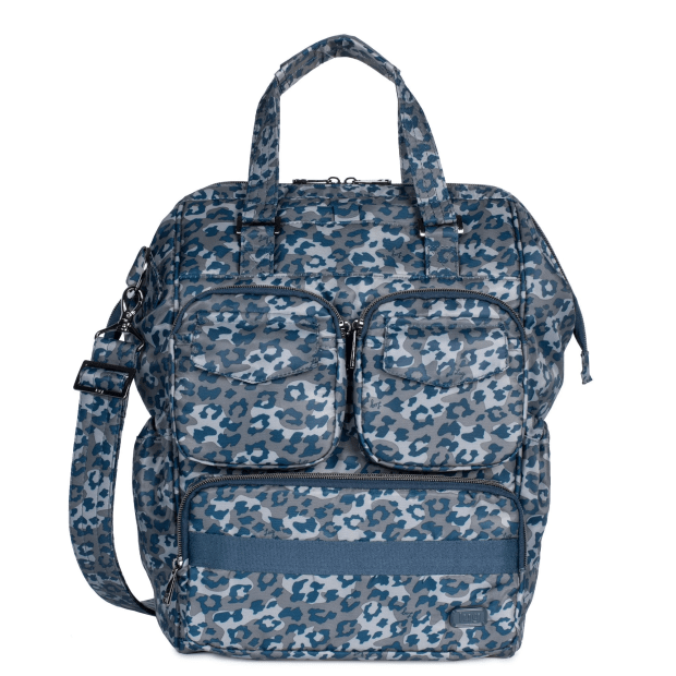 LUG® Via 2 Convertible Tote Bag - Leopard Navy #1