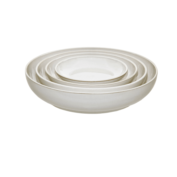 Denby Natural Canvas 4-Piece Nesting Bowl Set #1