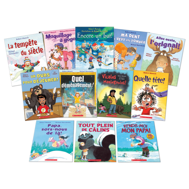 Robert Munsch 12 Book Bundle - French