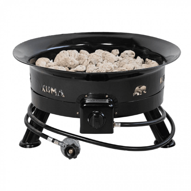 Kuma 24" Bear Blaze Fire Bowl - Black