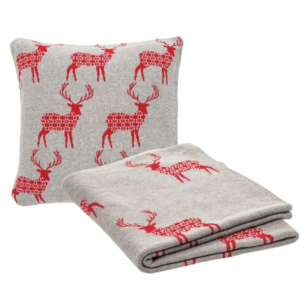 Brunelli Nowell Moose Throw and Cushion #1