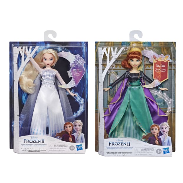 Disney Frozen 2 Singing Sisters Anna And Elsa Air Miles 1843