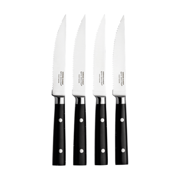 Gordon Ramsay by Royal Doulton® Black 4-Piece Steak Knife Set | AIR MILES