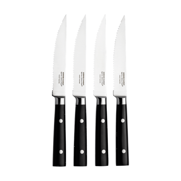 Gordon Ramsay by Royal Doulton® Black 4Piece Steak Knife Set AIR MILES