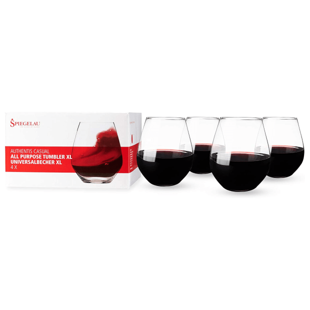 Spiegelau Authentis All-Purpose Extra Large Tumbler/Stemless Wine Glass - Set of 4 #1