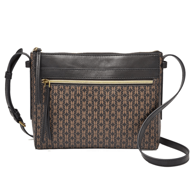 Fossil Felicity Crossbody Bag - Black/Brown #1