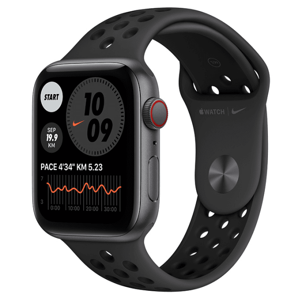 Apple Watch Nike SE Space Grey Aluminium Case with Anthracite