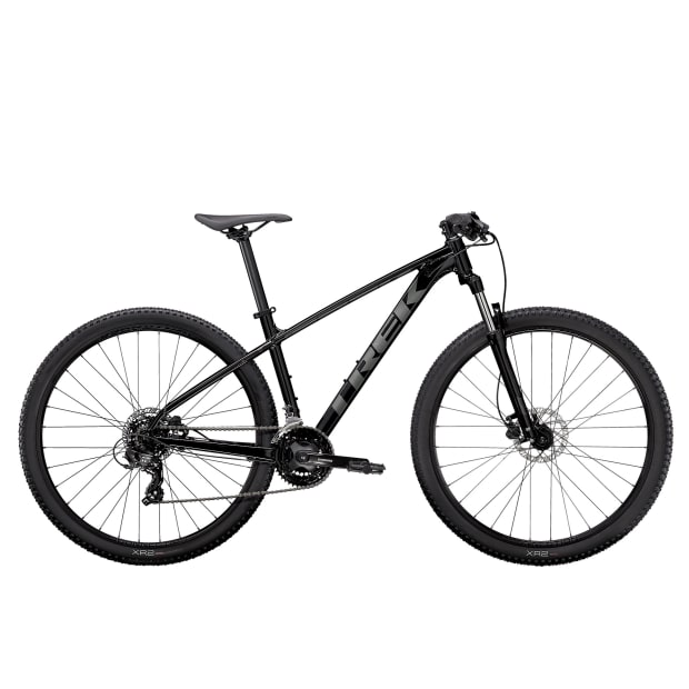 mens black mountain bike