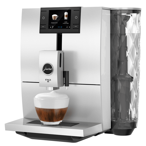 Jura® Ena 8 Super Automatic Espresso Machine - Nordic White #1