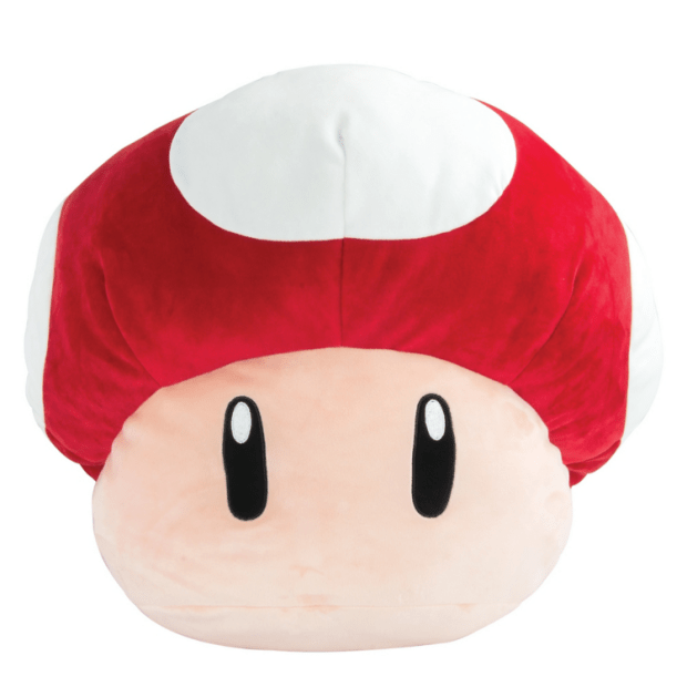 Club Mocchi-Mocchi Super Mario Mushroom Jumbo Plush Stuffed Toy #1