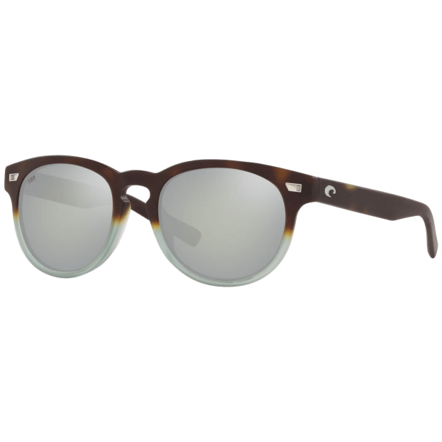 Costa Del Mar Unisex Sunglasses - Matte Tide Pool/ Grey Silver Mirror #1