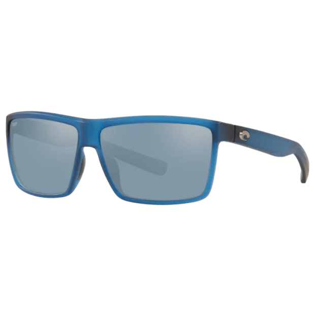 Costa® Rinconcito Mens Sunglasses - Matte Atlantic Blue/Grey Silver Mirror #1