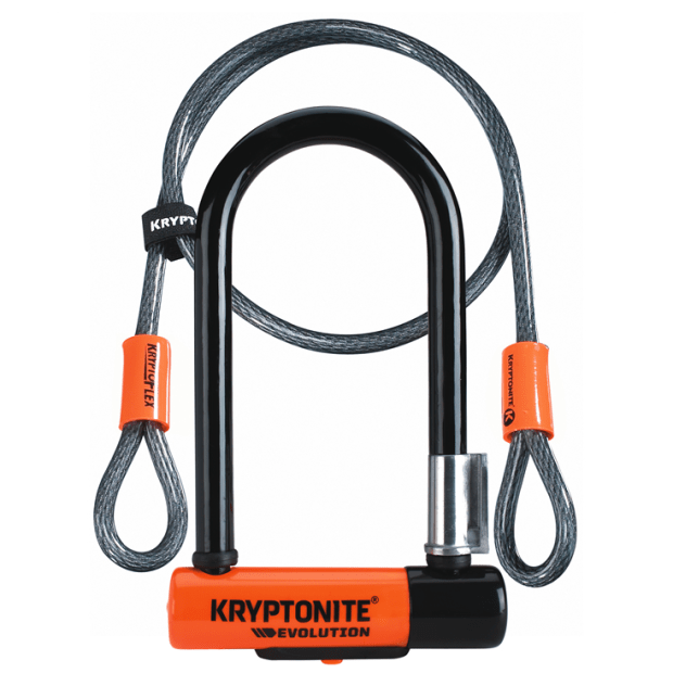Kryptonite Evolution Lock with Mini 7" W/4' Flex cable #1