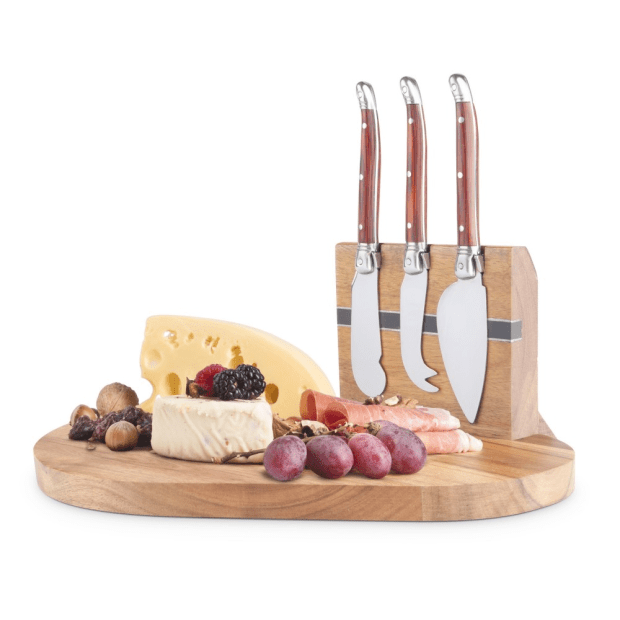 Final Touch® 5-Piece Magnetic Cheese Board Set #1