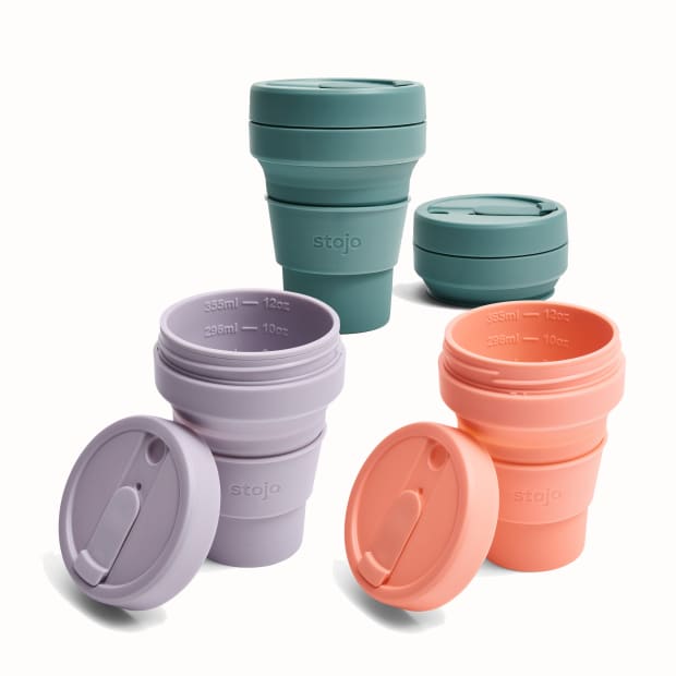 Stojo 12oz Collapsible Cup - Set of 3