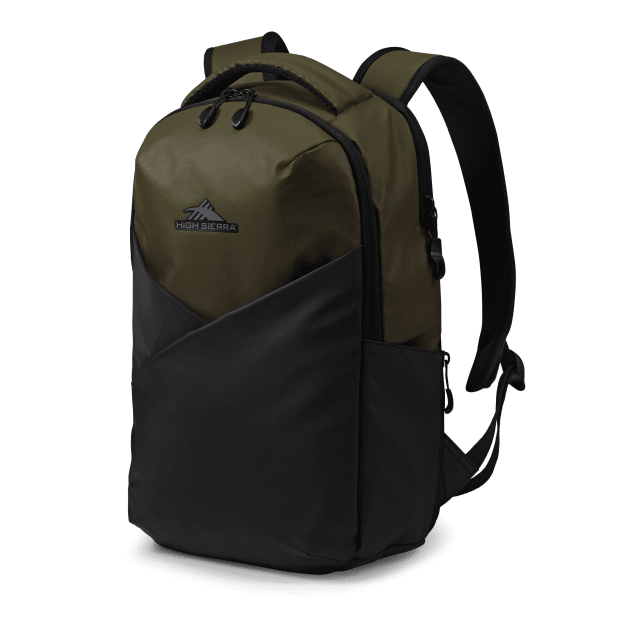 High Sierra Luna Backpack – Olive/Black #1