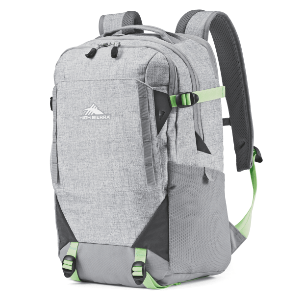 High Sierra Takeover Backpack - Silver Heather/Neo Mint #1