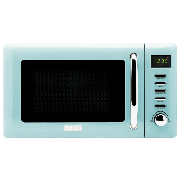 Haden Heritage 700-Watt 0.7 cu. Ft. Microwave – Turquoise #1